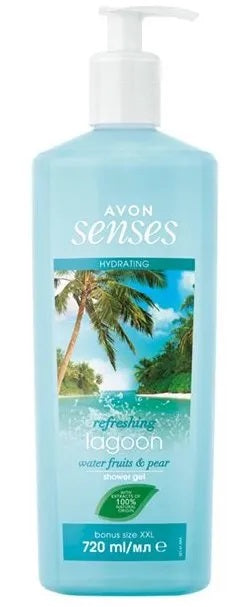 Avon Senses Refreshing Lagoon Shower Gel, 720 mL