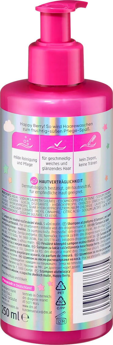Balea Happy Berry Kids Detangling Shampoo, 250 mL - Image 2