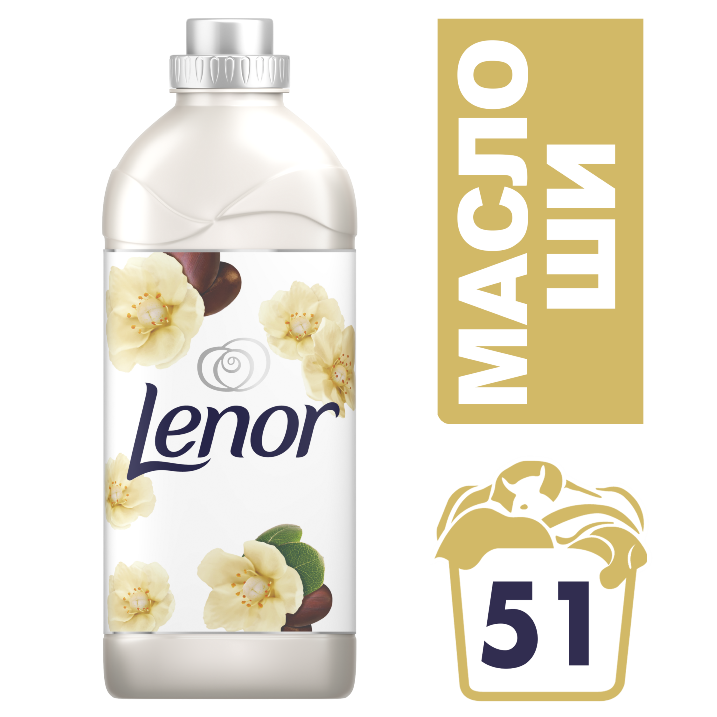Lenor Nature-Inspired Shea Butter Fabric Softener, 1.78 L