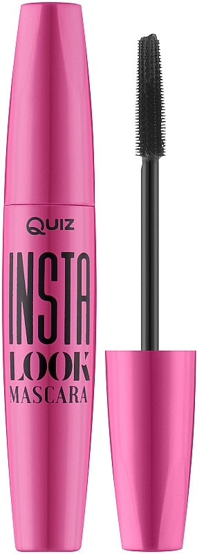 Quiz Cosmetics Insta Look Lengthening & Extra-Curl Mascara, 8 g