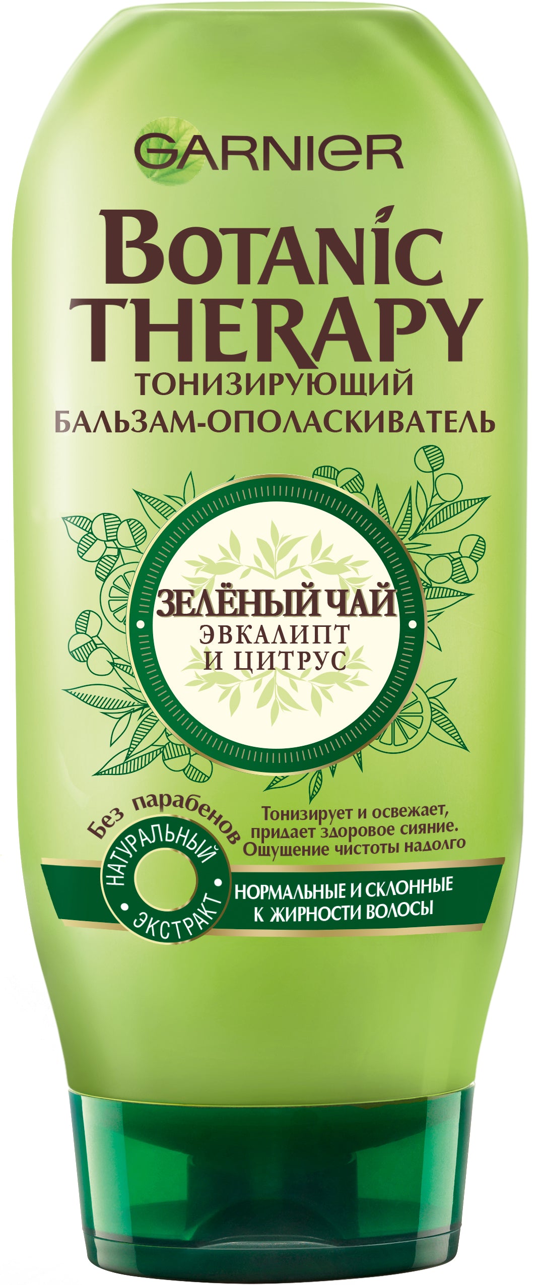 Garnier Botanic Therapy Green Tea, Eucalyptus & Citrus Hair Conditioner, 200 mL