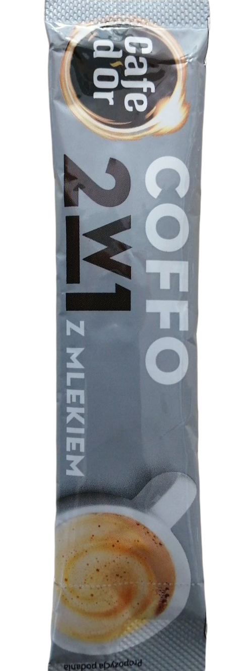 Cafe d'Or 2-in-1 Instant Coffee with Milk Stick, 12.5 g