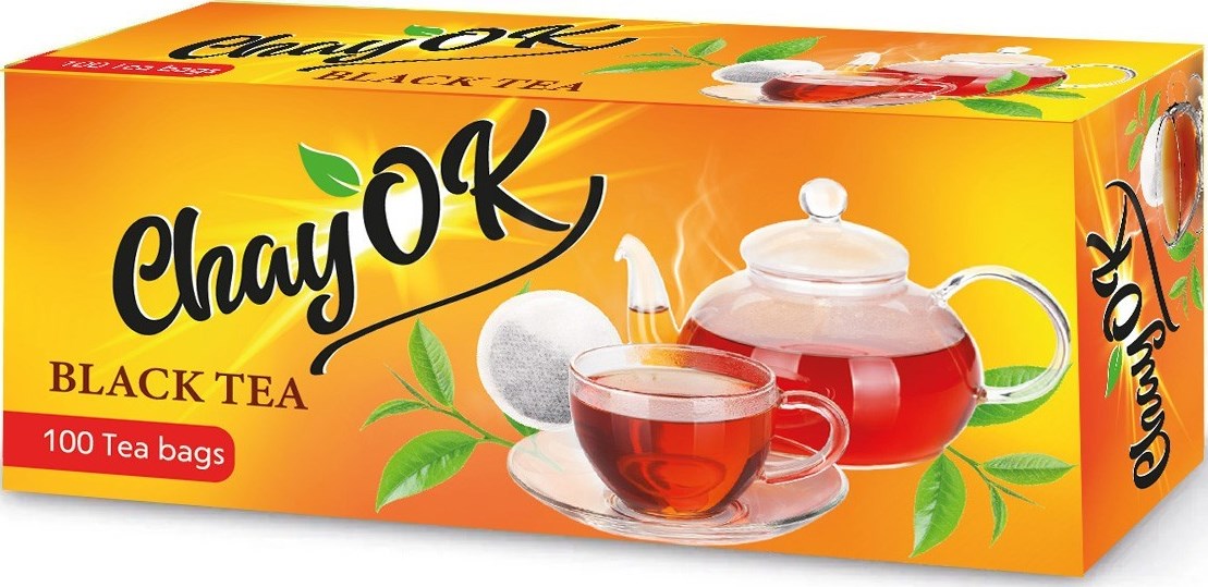Chayok Black Tea, 100 Tea Bags