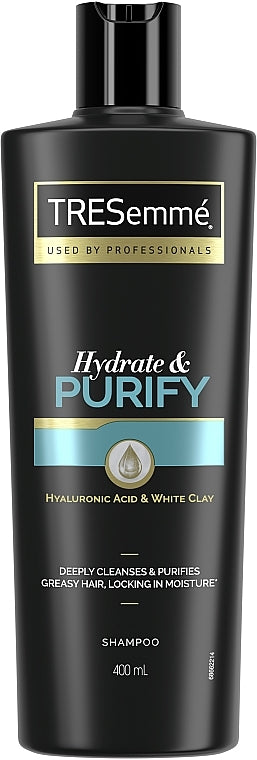 Tresemme Hydrate & Purify Shampoo, 400 mL