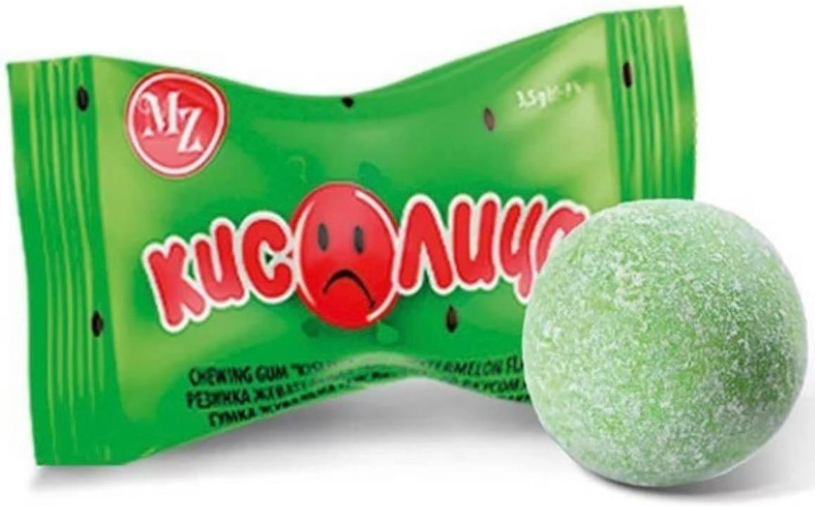 Monzhar Kyslytsia Watermelon Chewing Gum, 3.5 g
