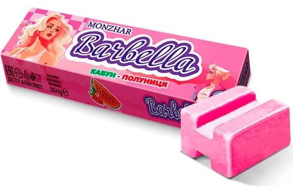 Monzhar Barbella Chewy Candy, 25 g