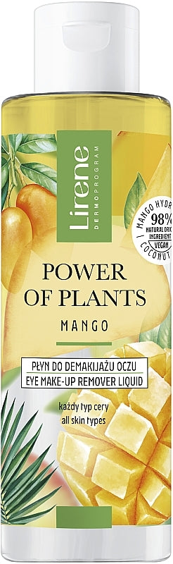 Lirene Power of Plants Mango Bi-Phase Makeup Remover, 145 mL