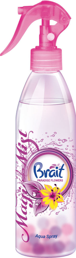 Brait Paradise Flowers Air Freshener Spray, 425 mL