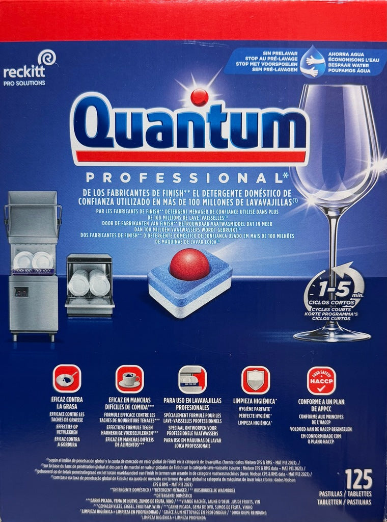 Finish Quantum Professional Dishwasher Tablets, 125 pcs (Price per 1 pc)