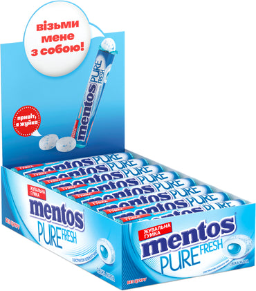 Mentos Fresh Mint Gum - Image 2