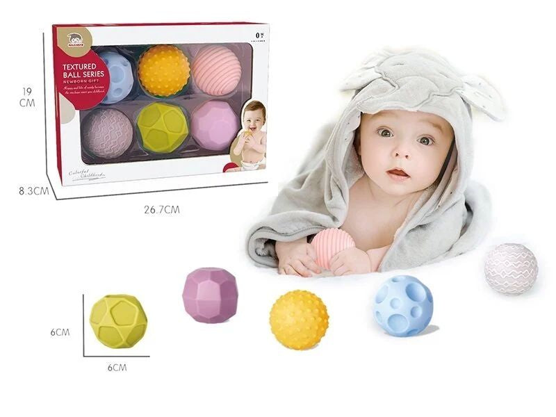 BLSQ 31 Sensory Balls in Box, 6 pcs
