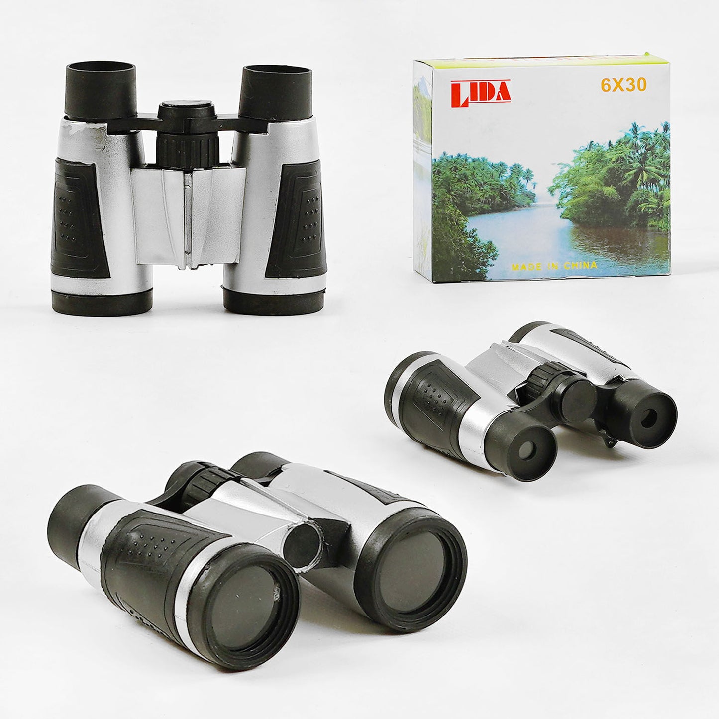 Lida 6039-8 Binoculars, 6 x 30 mm