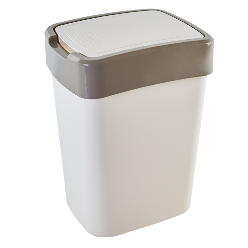 Aleana Euro 122066 Trash Bin, Assorted Colors, 10 L - Image 2