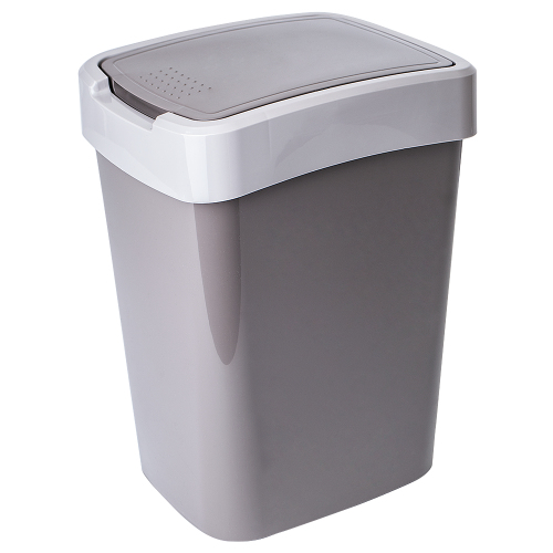 Aleana Euro 122066 Trash Bin, Assorted Colors, 10 L - Image 3