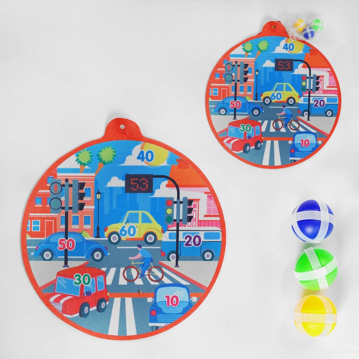 Toys F503 Hook-and-Loop Darts Set