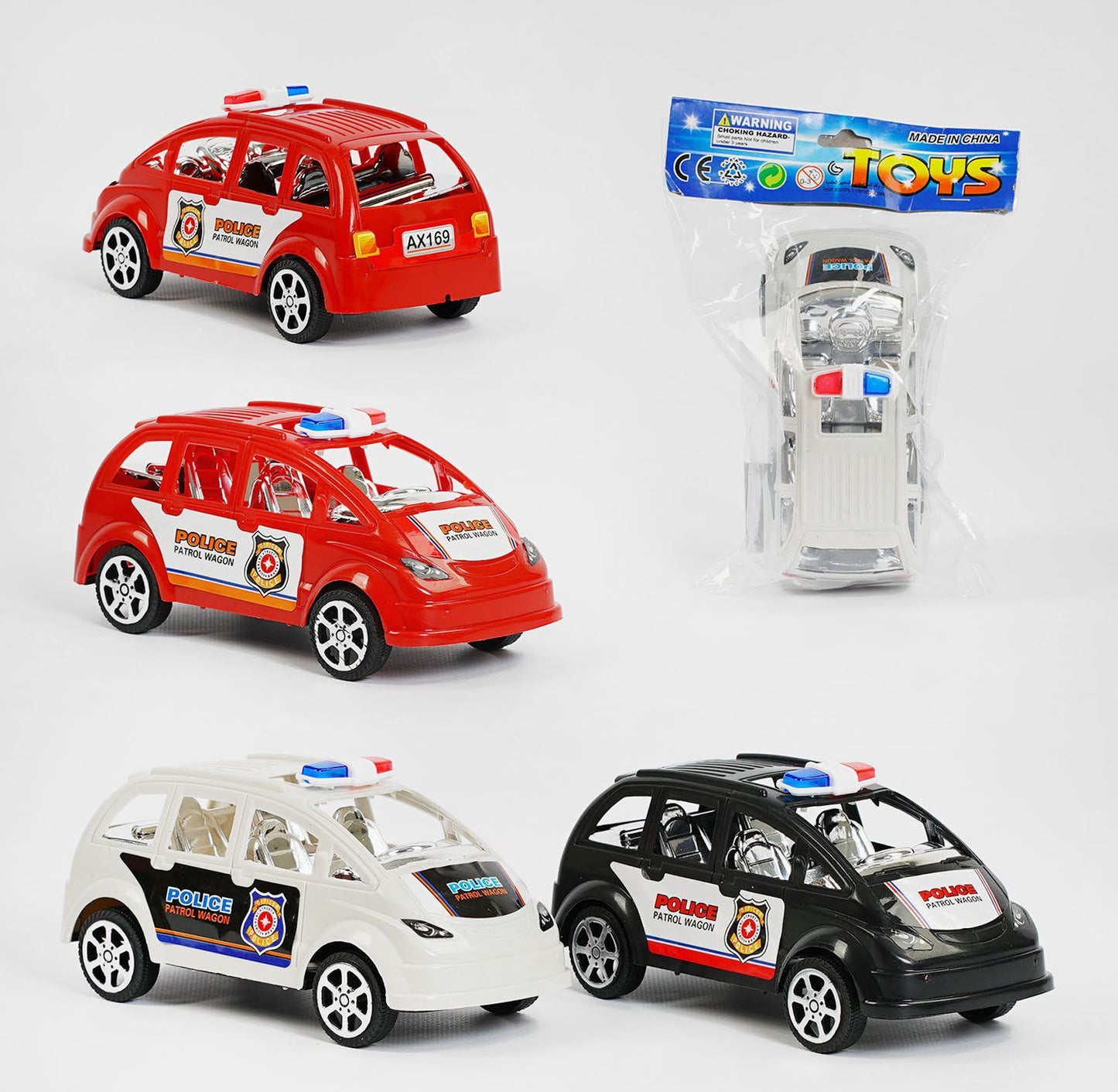 Toys AX-P 6901 Police Car in Bag