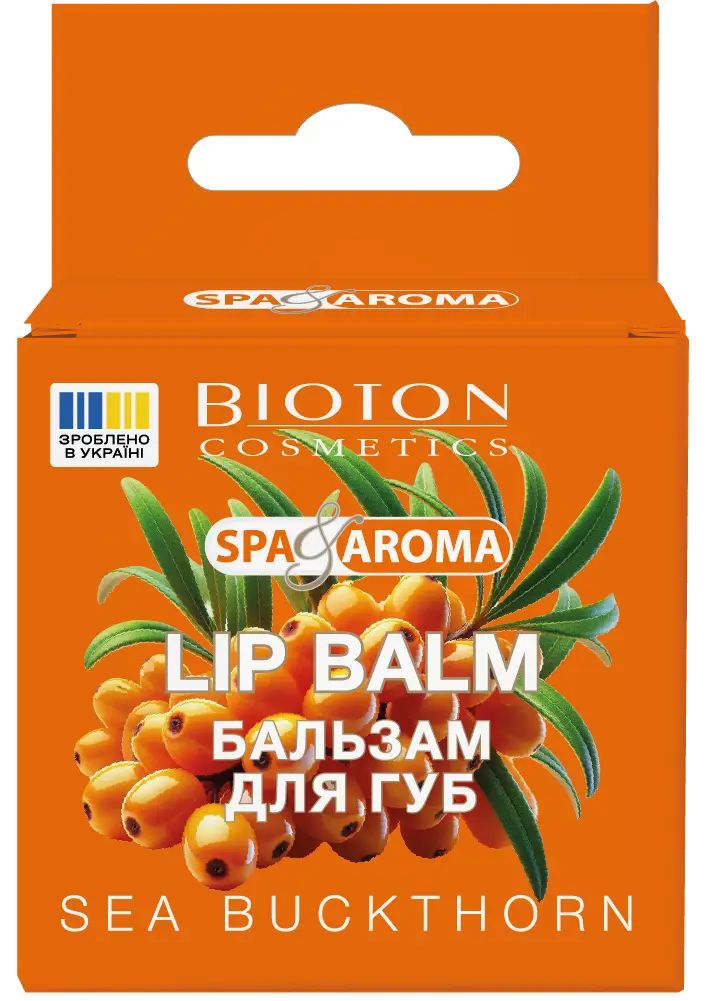 Bioton Cosmetics Spa & Aroma Sea Buckthorn Lip Balm, 5 mL