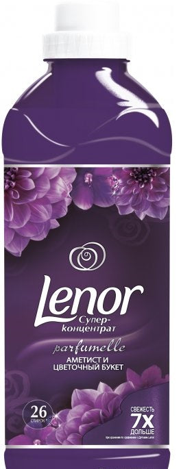 Lenor Amethyst & Floral Bouquet Fabric Softener, 930 mL