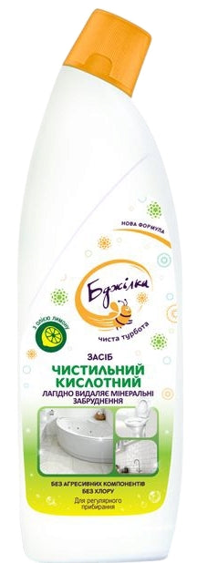 Bdzhilka Lemon Oil Universal Acidic Gel, 1 L