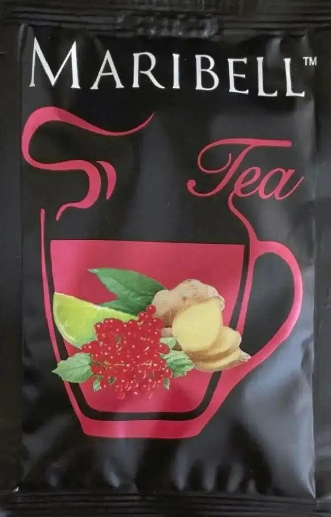Maribell Viburnum, Ginger & Lime Tea Concentrate, 50 g