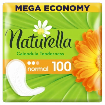 Naturella Calendula Tenderness Normal Panty Liners, 100 pcs
