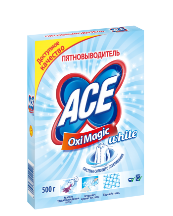 ACE Oxi Magic White Stain Remover, 500 mL