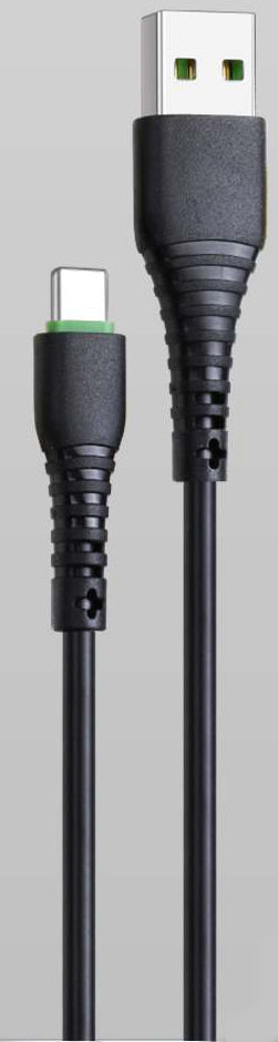 Grunhelm GMC-01CB Black USB Type-C Cable, 1 m