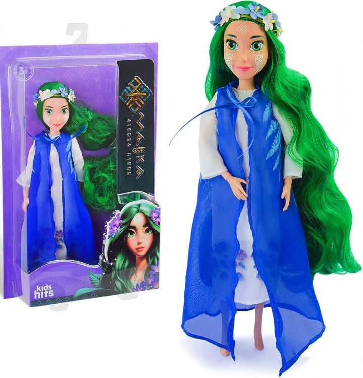 Kids Hits MD2204 Mavka Doll in Blue Dress, 32 cm