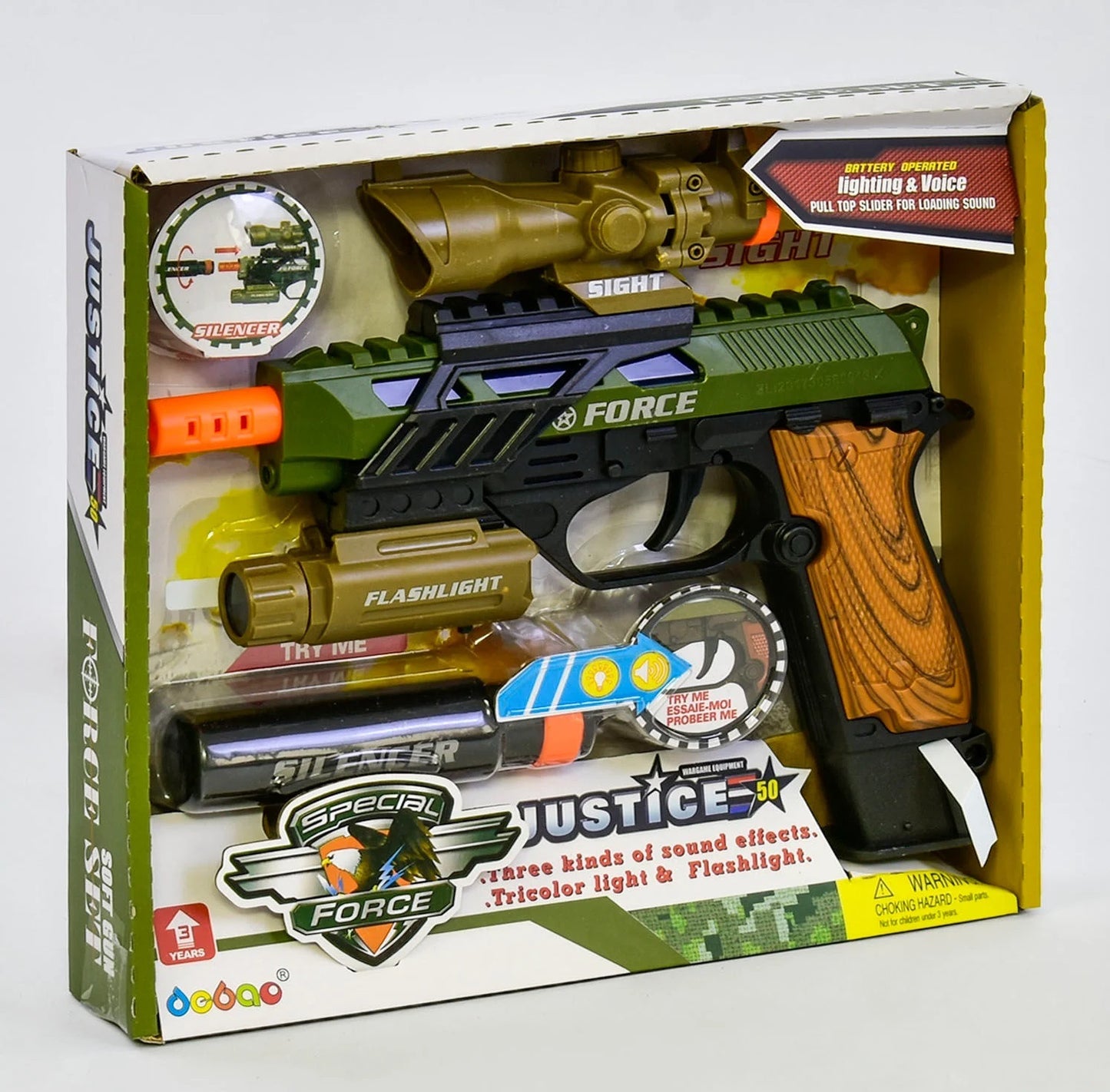 Special Force 34590 Toy Pistol with Batteries