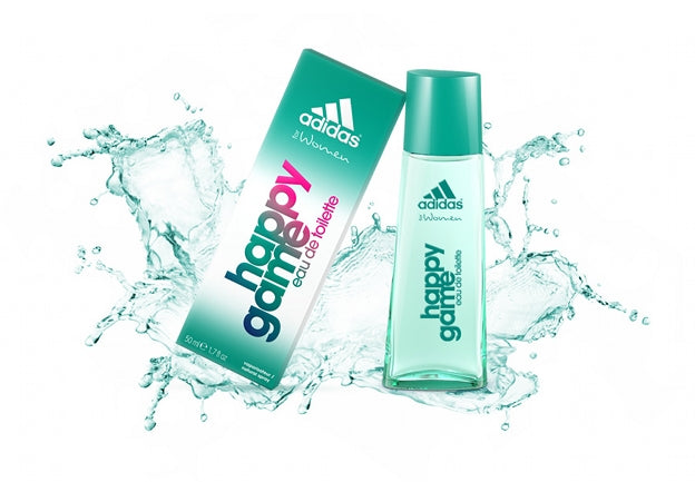 Adidas Happy Game Women's Eau de Toilette, 50 mL