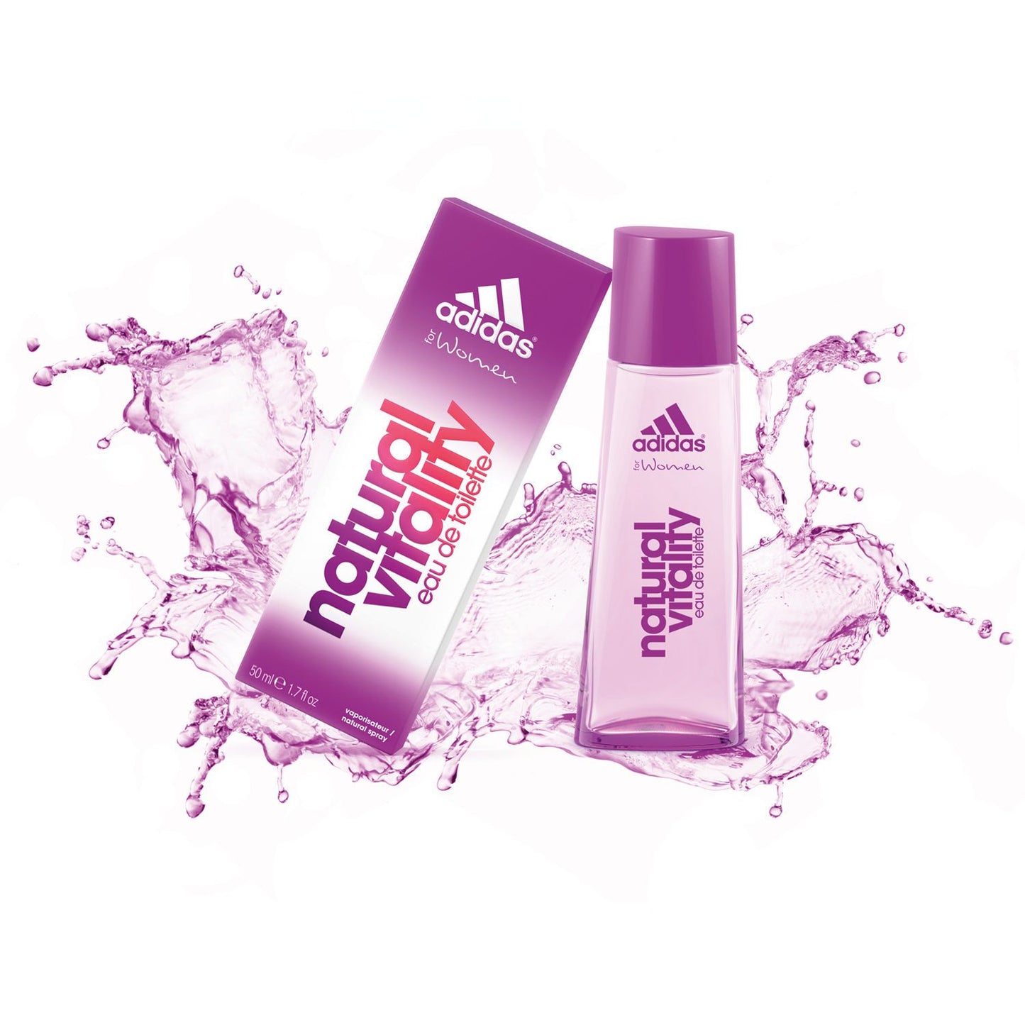 Adidas Natural Vitality Women's Eau de Toilette, 50 mL