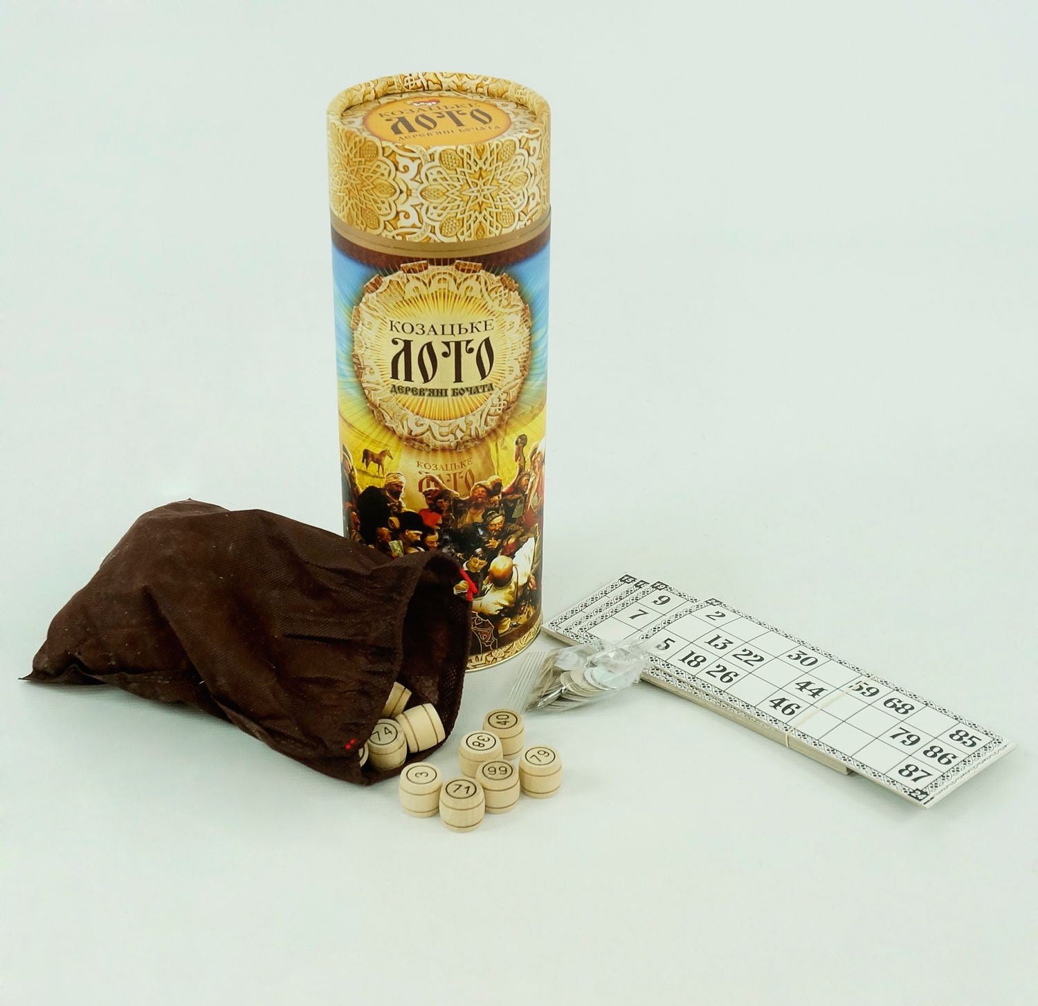 DT G48-T Cossack Lotto Game in Tube
