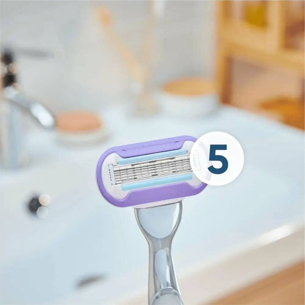Gillette Venus Deluxe Smooth Platinum Women's Razor - Image 3