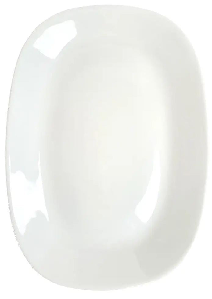 Vittora Blanco Square V-230S-F Oval Plate, 230 mm