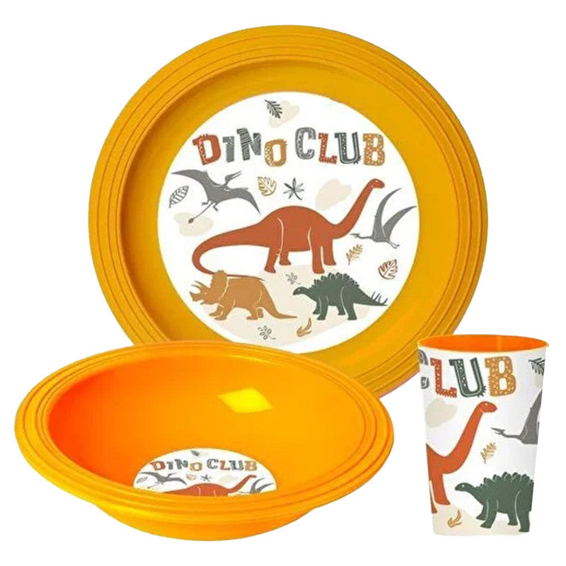 Herevin Plastic Kids Tableware Set, 3 pcs