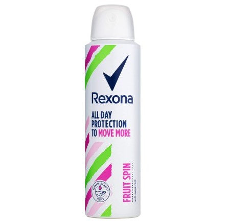 Rexona Fruit Spin Women's Antiperspirant Deodorant, 150 mL
