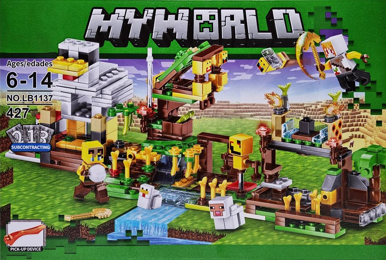 Minecraft LB 1137 Building Set, 427 pcs