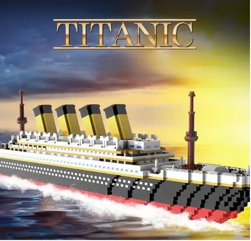 M 2019 Titanic Ship Building Set