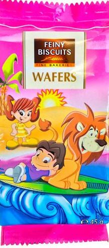 Feiny Biscuits Wafers with Chocolate Cream, 45 g