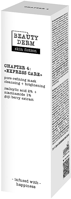 Beautyderm Skin Fiction Pore-Cleansing Mask with Salicylic Acid & Goji Berries, 75 g