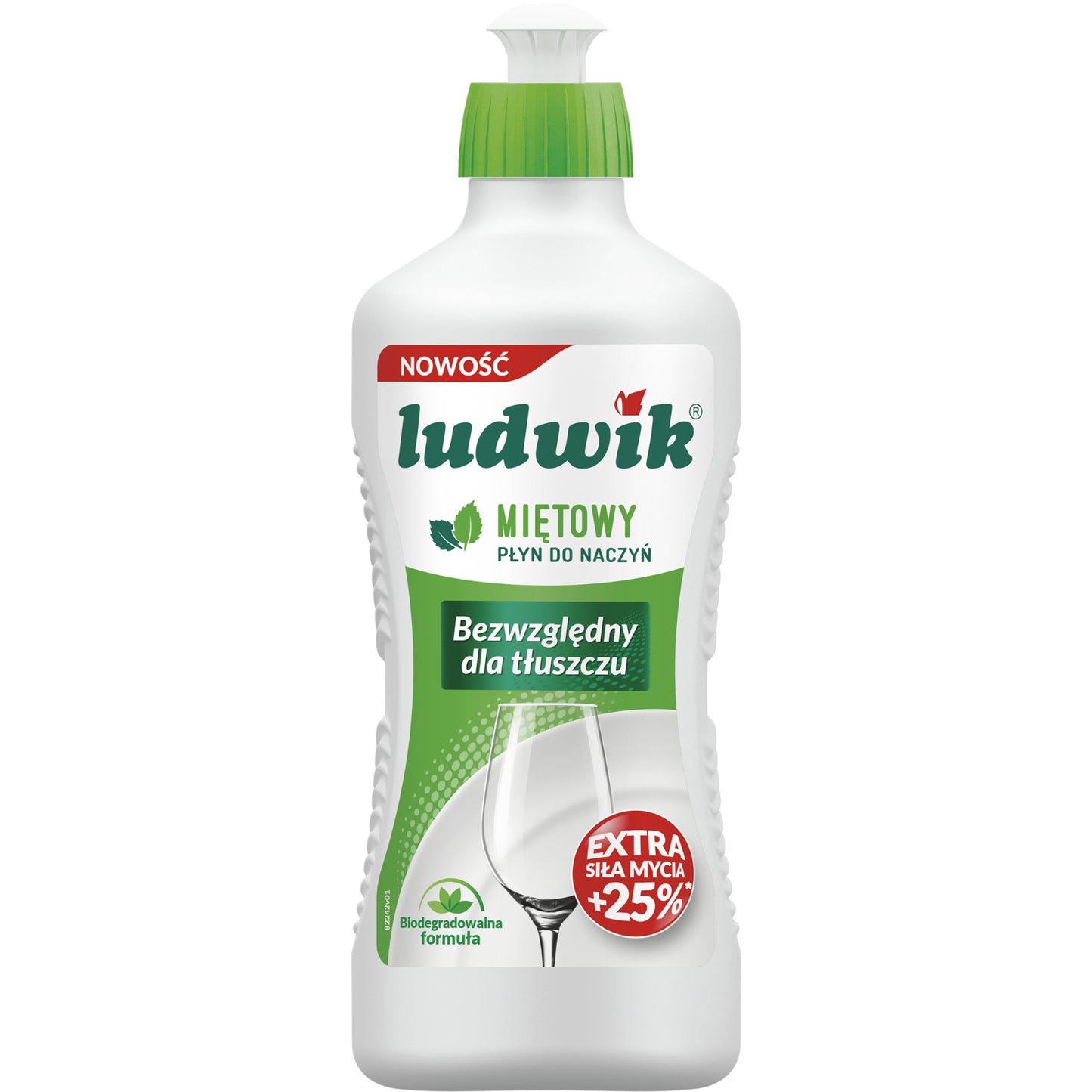 Ludwik Mint Dishwashing Liquid, 450 g