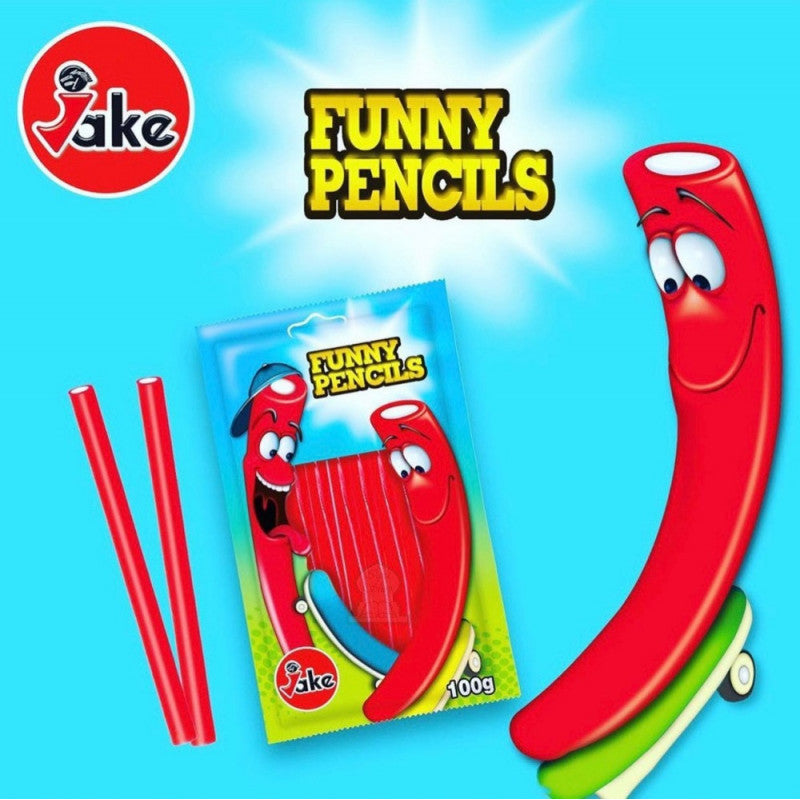 Jake Funny Pencils Gummies, 100 g - Image 3