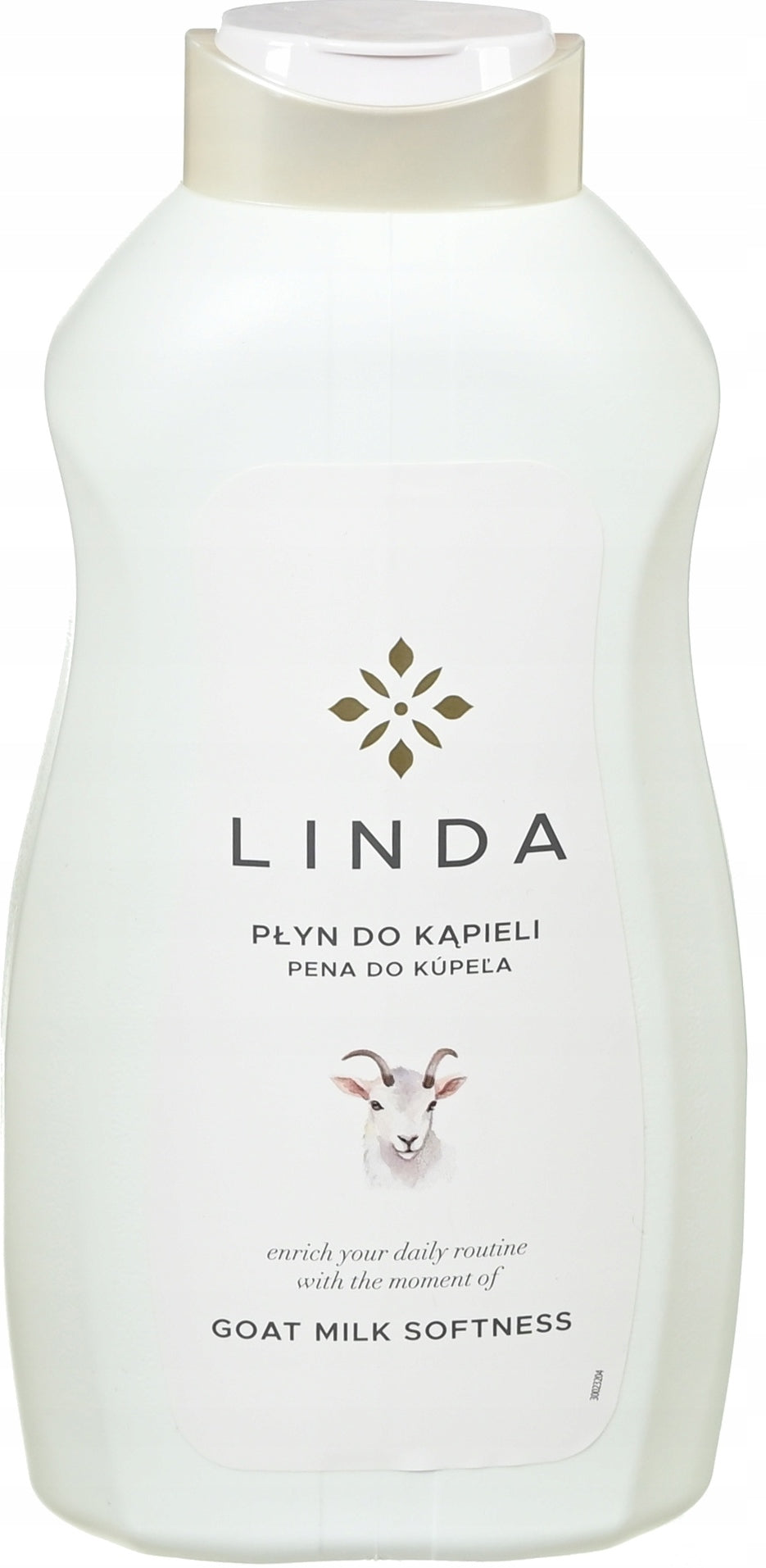 Linda Goat Milk Softness Shower Gel & Bath Foam, 1.3 L