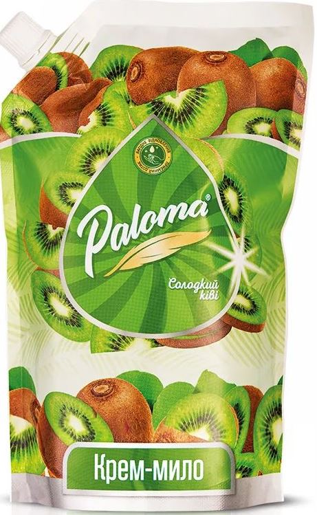 Paloma Sweet Kiwi Liquid Cream Hand Soap Refill Pouch, 500 mL