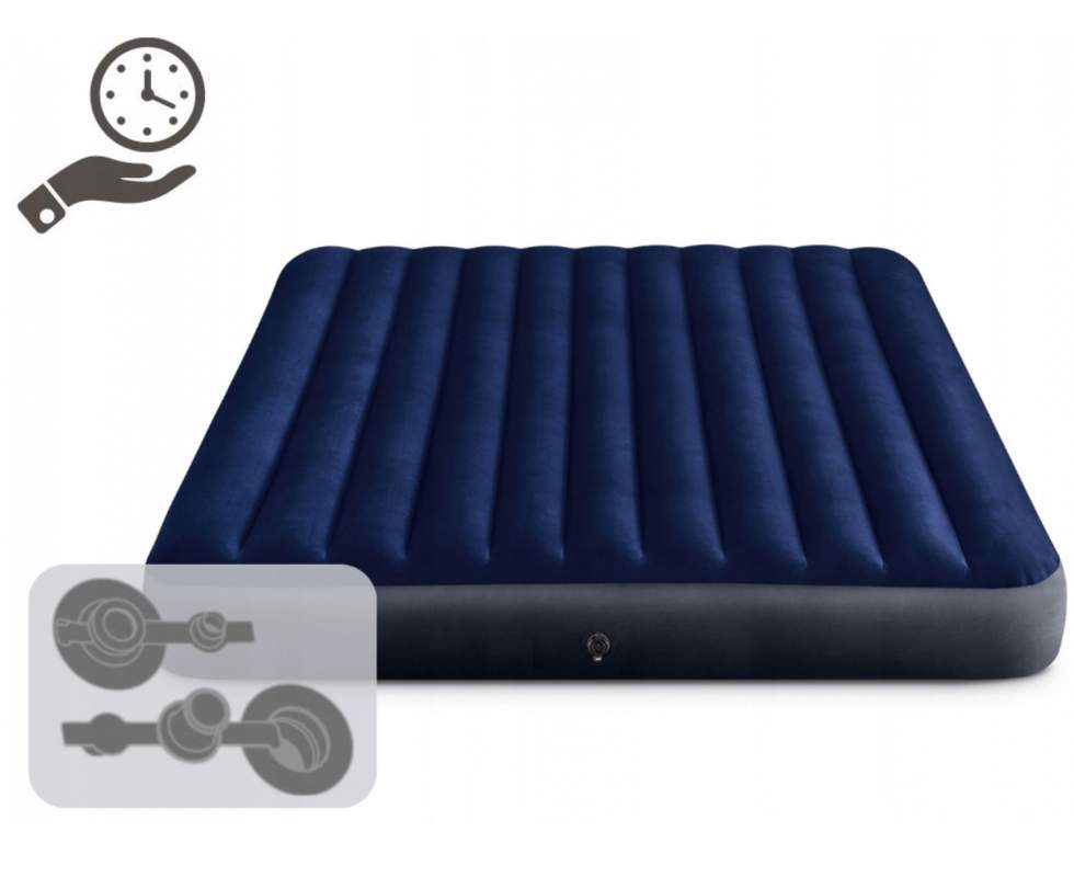 Intex 64755 Double Air Mattress, 1.83 x 2.03 m x 25 cm - Image 3