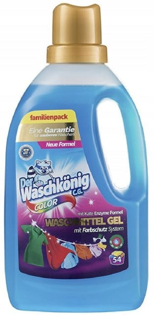 Waschkönig Color Liquid Laundry Detergent, 1.625 L