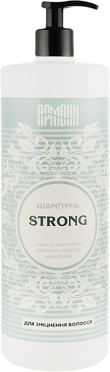 Armoni Strong Shampoo with Pump, 1000 mL