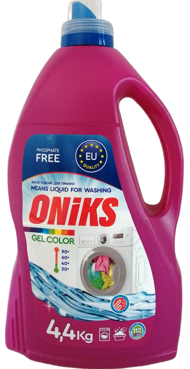 Oniks Color Laundry Detergent Gel, 4.4 kg