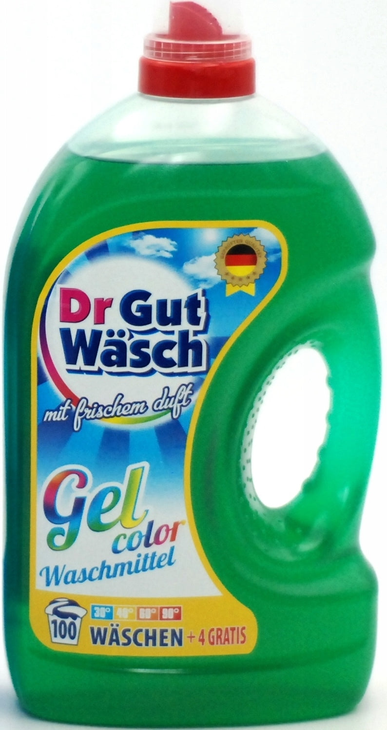 Dr Gut Wasch Color Liquid Laundry Detergent, 100 Loads, 3.105 L