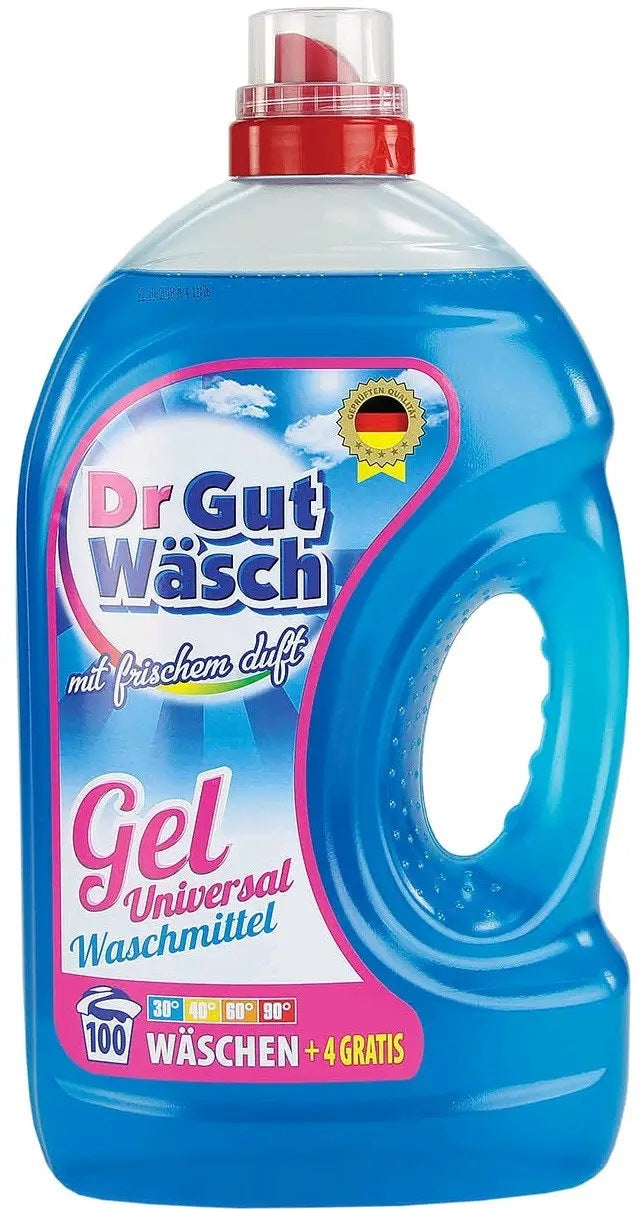 Dr Gut Wasch Universal Liquid Laundry Detergent, 100 Loads, 3.105 L